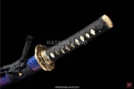 Decorative samurai katana with a beautiful Hamon