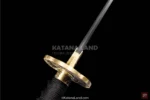 High-quality purple katana swords with Hamon finish