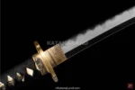 Unique Hamon design on Kaminari no Akuma katana