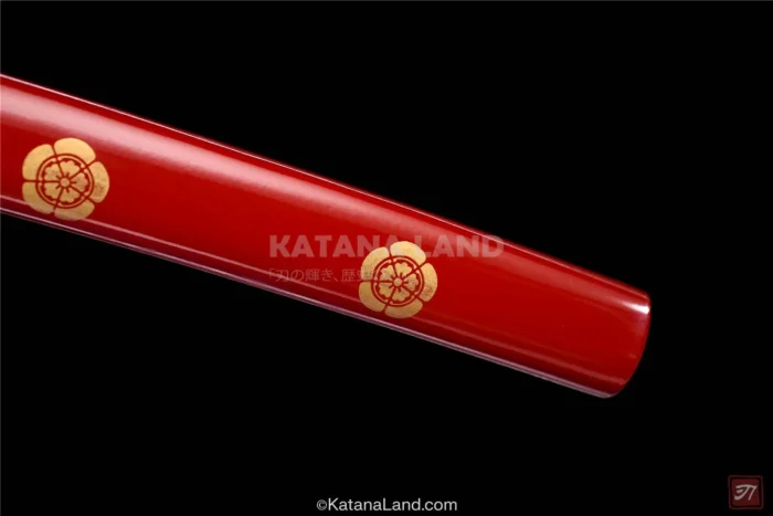 Authentic Japanese katana with Hamon detail
