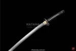 Premium katana sword made of Damascus steel