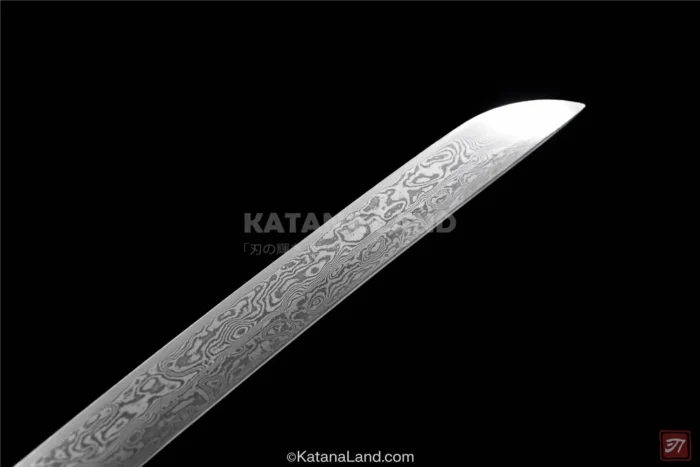 Unique Hamon design on Ink Scar Katana