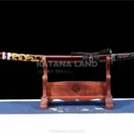 Tatsu no Ken Japanese katana sword with manganese blade