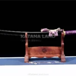 Murasaki Kaze Katana with Damascus steel blade