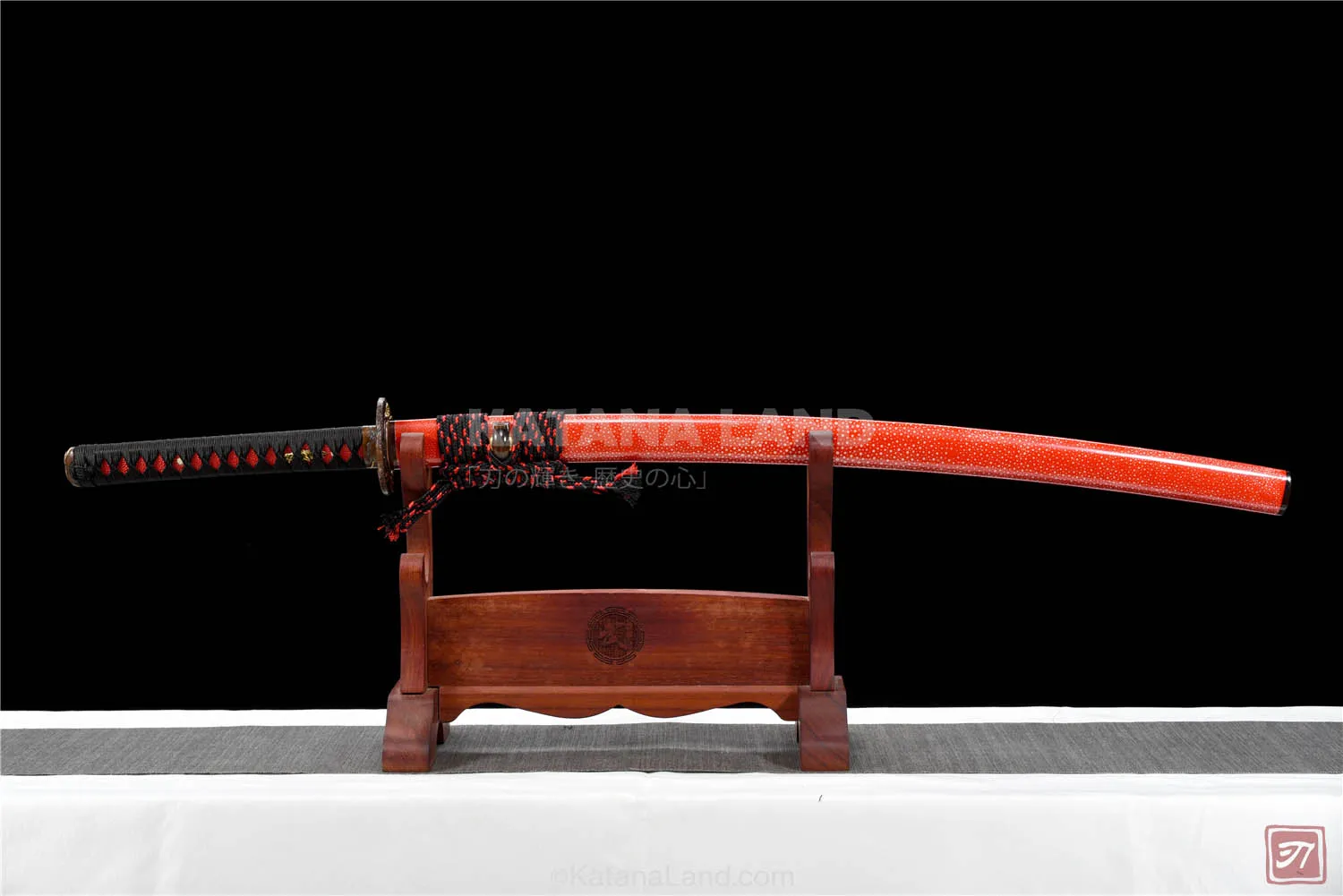 Tora no Ken Katana with Damascus Steel Blade