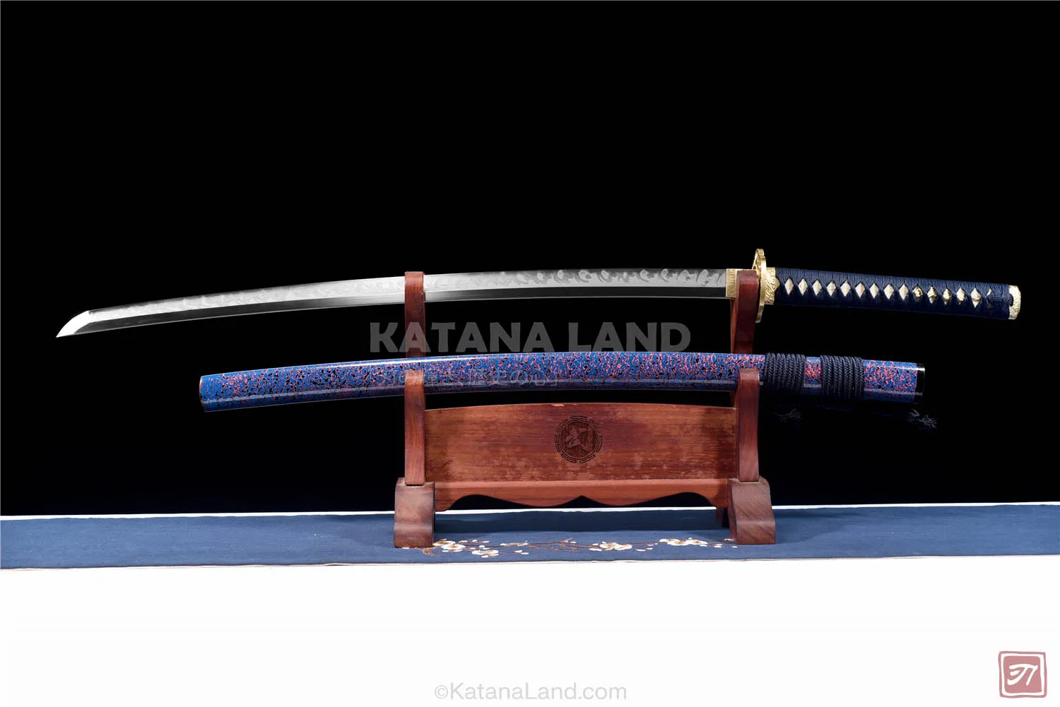 Blue Samurai Katana for collectors