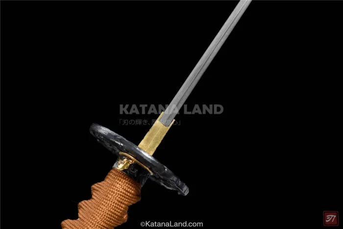 High-Quality Black Katana Sword