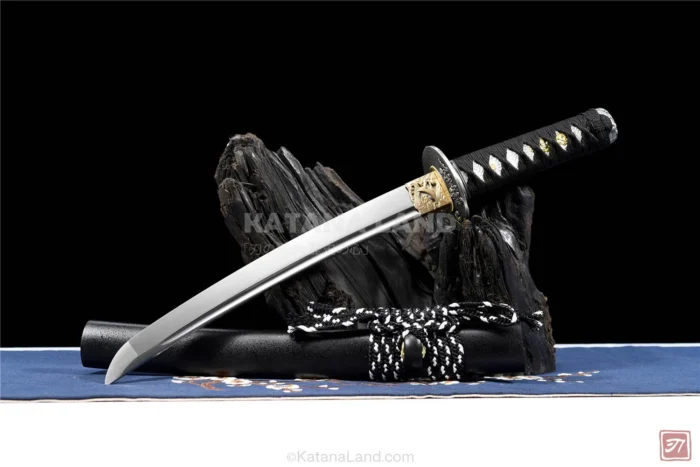 Black Samurai Katana with BO-HI Feature