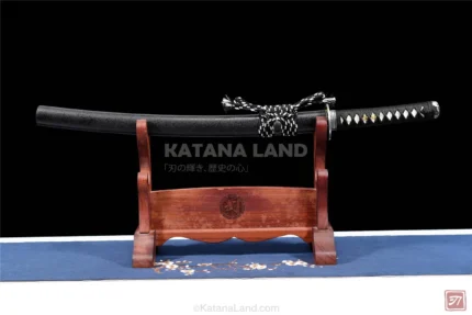 Kuro Samurai Midblade Katana with Spring Steel Blade