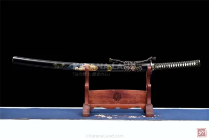 Moonlit Tigerblade Katana with T10 Steel Blade