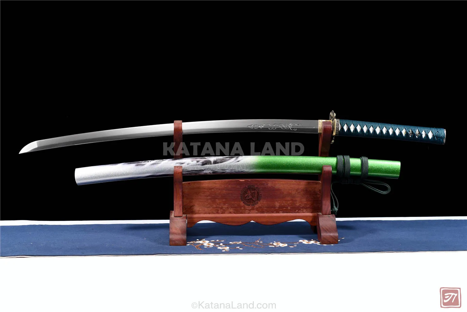 Gold Medium Carbon Steel Samurai Katana