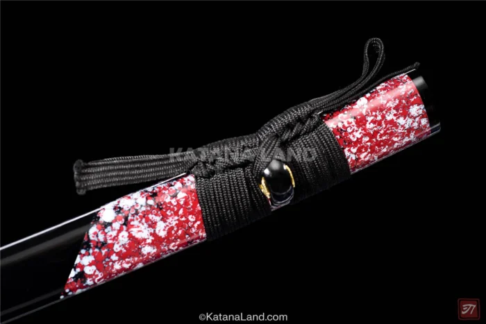 Stylish Red Blade Samurai Katana