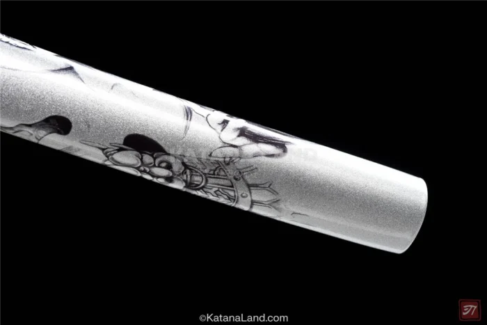Artisan-Crafted Katana with Hamon