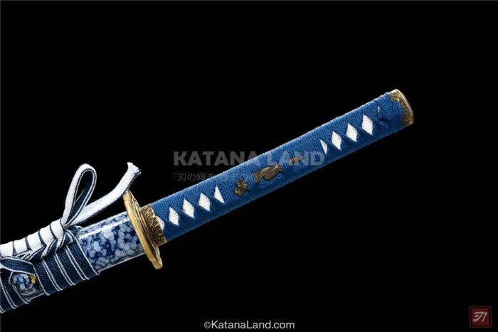 Beautifully Designed Silver Katana
