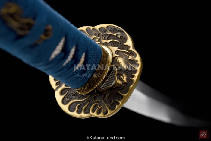 Elegant Silver Blade Samurai Sword