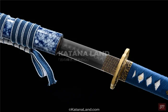 Exquisite Silver Finish Samurai Katana