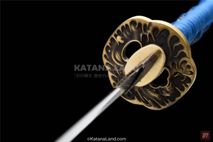Japanese Katana Featuring Hamon