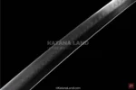 Silver Blade with Unique Hamon Pattern