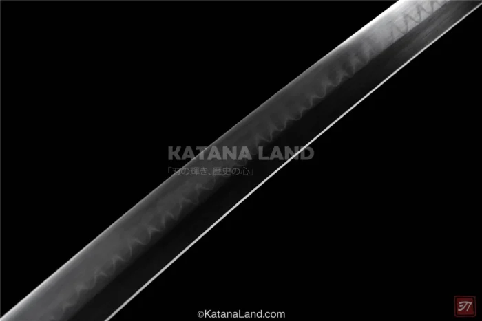 Silver Blade with Unique Hamon Pattern