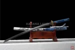 Silver Hamon Samurai Katana