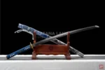 Traditional Japanese Katana with Hamon