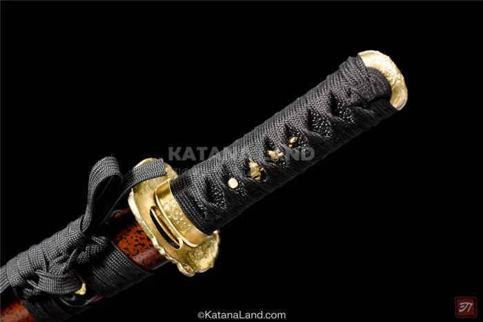 Classic samurai katana with modern touches