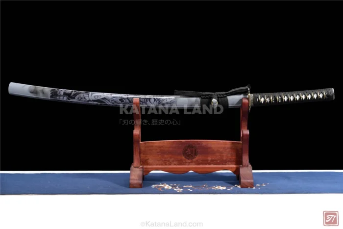 Kuro Mujō Katana with Manganese Blade