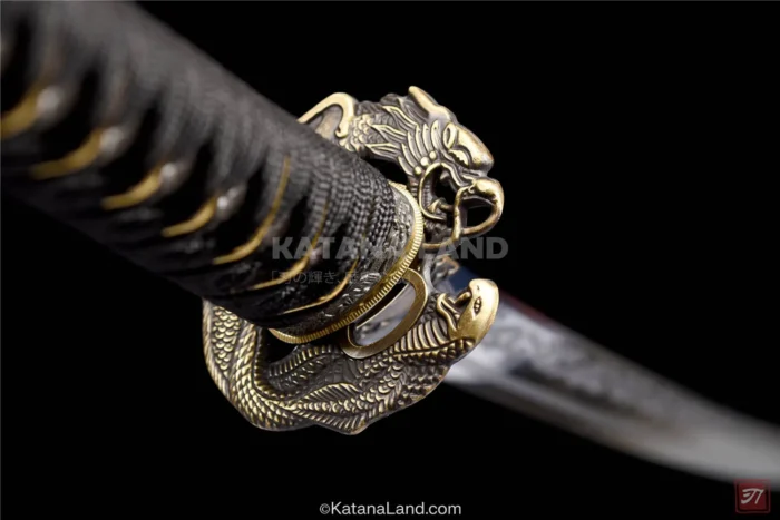 Kuro Mujō Silver Katana with Sharp Edge