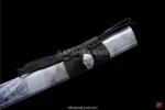 Stylish Silver Katana for Martial Arts