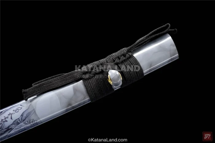 Stylish Silver Katana for Martial Arts