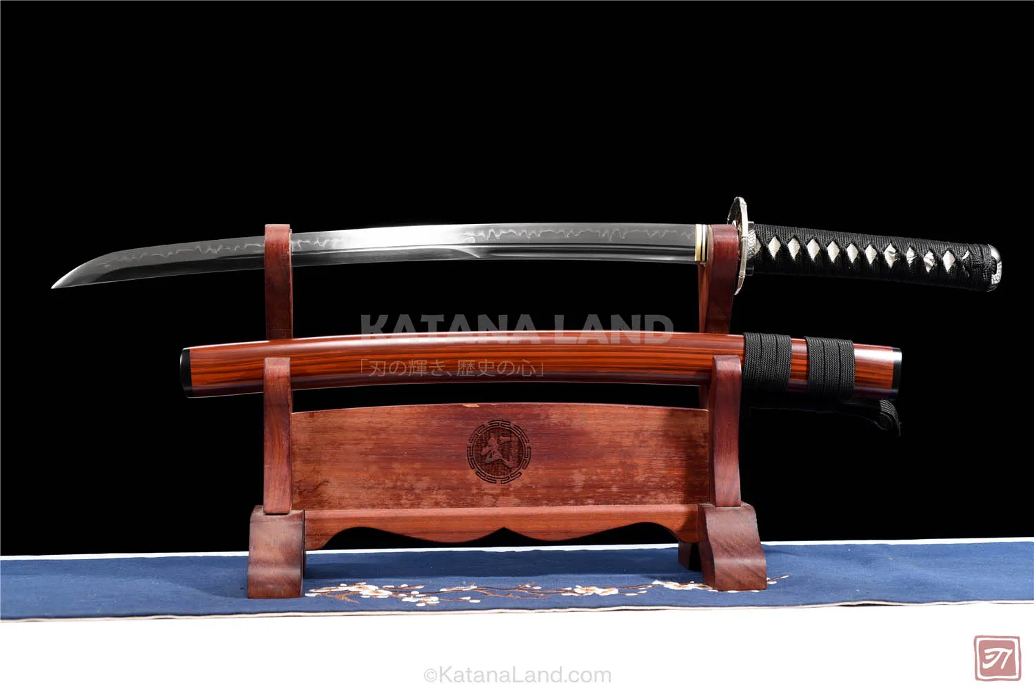 Green Katana Sword with BO-HI Feature