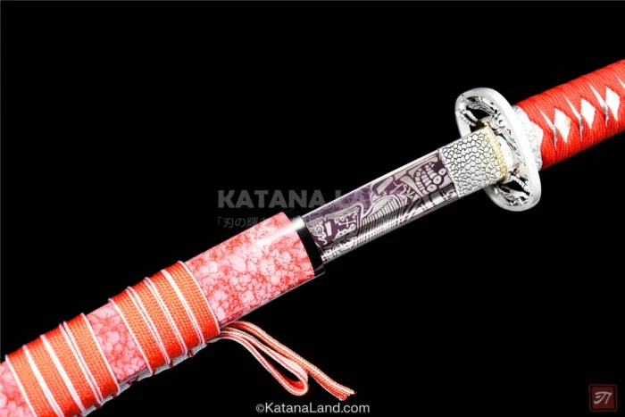 Exquisite Design of Kagutsuchi Akatsuki Katana