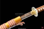 Beautifully Crafted Gold Samurai Katana