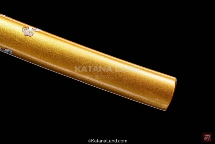 Strong Medium Carbon Steel Blade with Gold Color