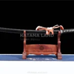 Hannya Sanmai Katana with Damascus steel blade