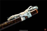 Artistic Bronze Katana with Hamon