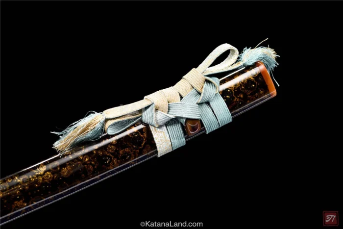 Artistic Bronze Katana with Hamon