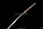 Hamon Pattern on Kaze Hana Yuki Tsuki Katana