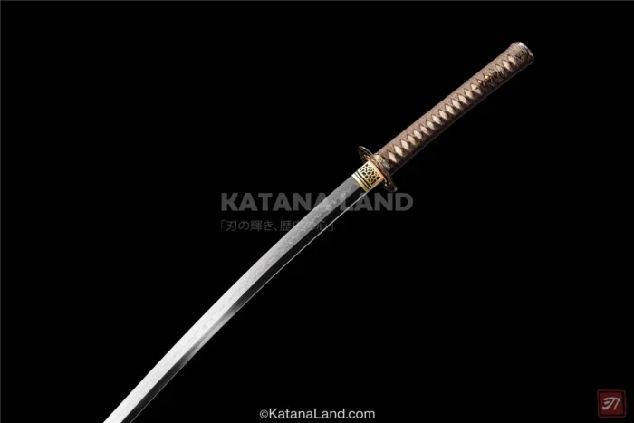 Hamon Pattern on Kaze Hana Yuki Tsuki Katana