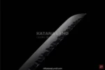 Authentic Black Katana with High Carbon Steel