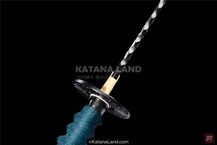 Elegant Black Finish on Samurai Katana