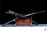Traditional Black Katana Sword Design