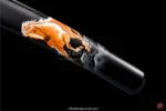 Sleek black finish on Kaze no Tachi