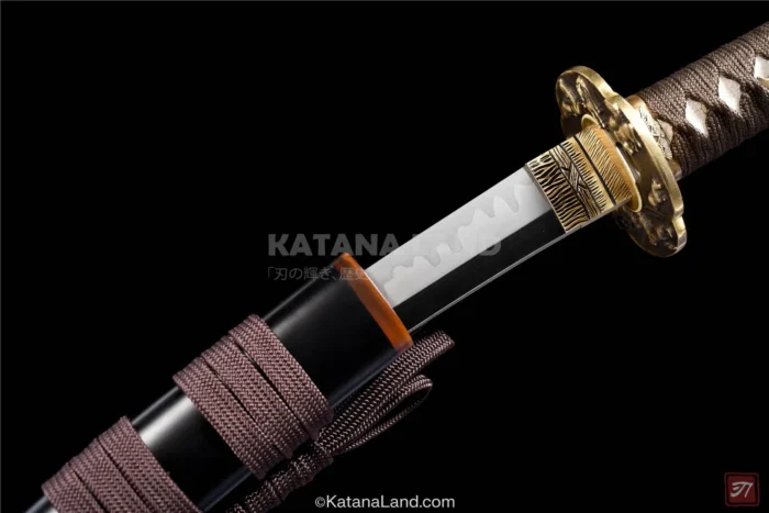 T10 steel blade - traditional samurai sword