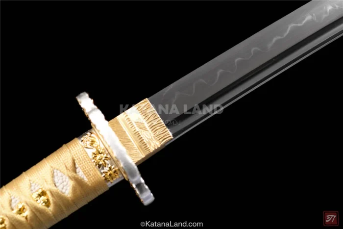 Elegant Red Handle Samurai Katana