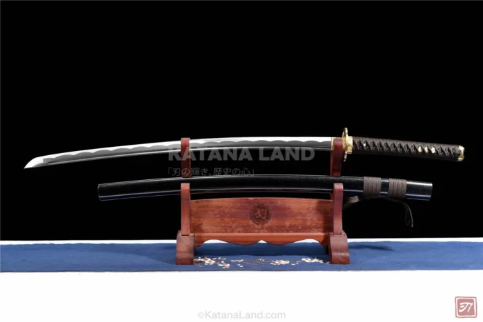 Black Samurai Katana Featuring BO-HI