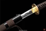 Unique Black Samurai Katana with Carbon Steel Blade