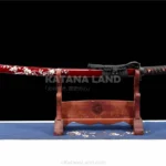 Plum Blossom Legacy Katana with High-Speed Steel Blade