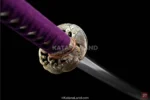 Premium Samurai Katana with Distinctive Hamon Pattern