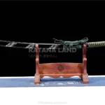 Kage no Midori Katana with Damascus Steel blade